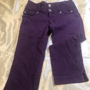Secret love Purple Capri Colombian Style